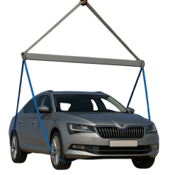 Chingă pentru traverse de recuperare auto 4 Tone - 2 Metri Heffa