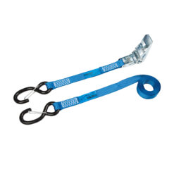 Cinghia a Cricchetto con Ganci Tipo S Blu 500kg