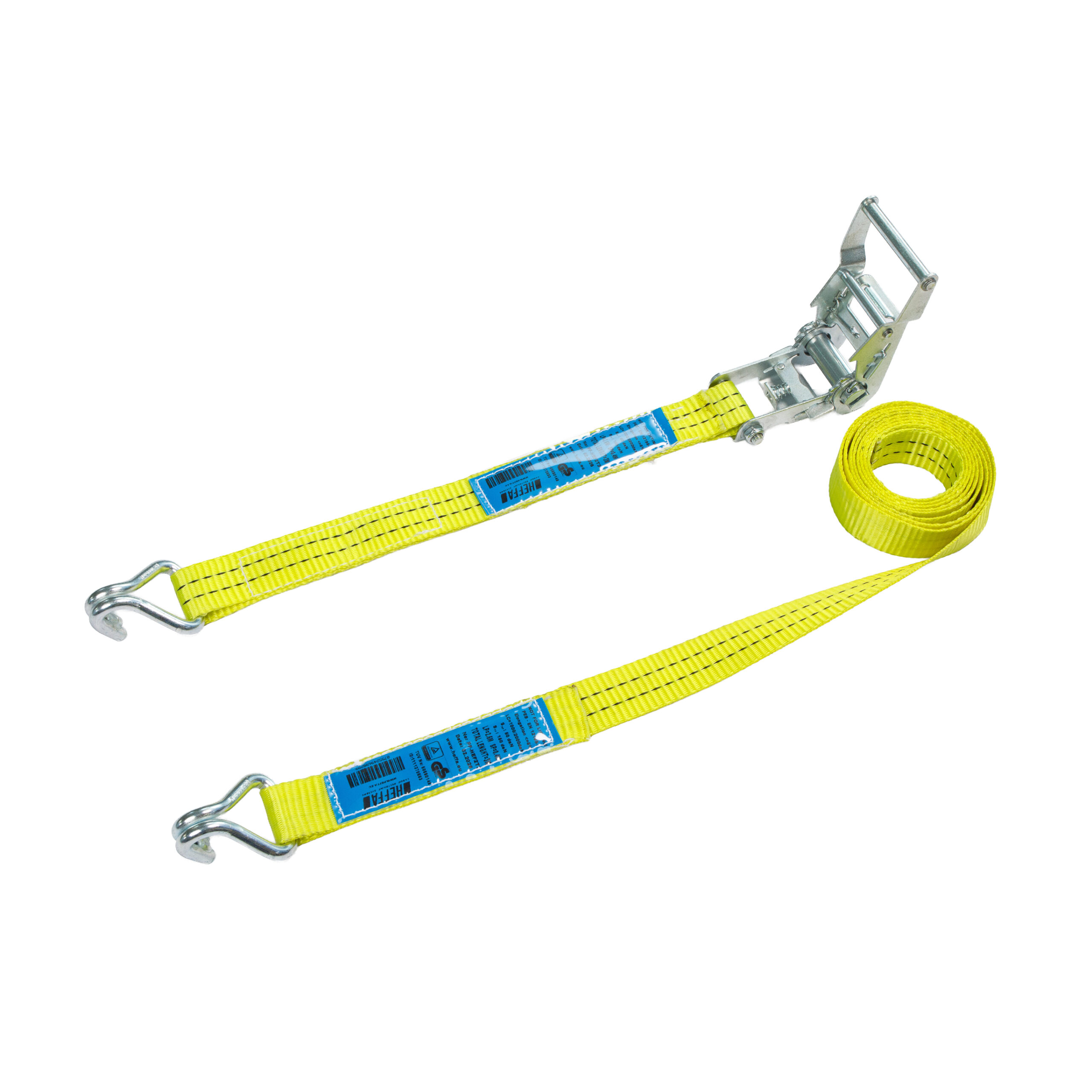 Cinghia di ancoraggio per carichi con maniglia classica 2 tonnellate | 35 mm